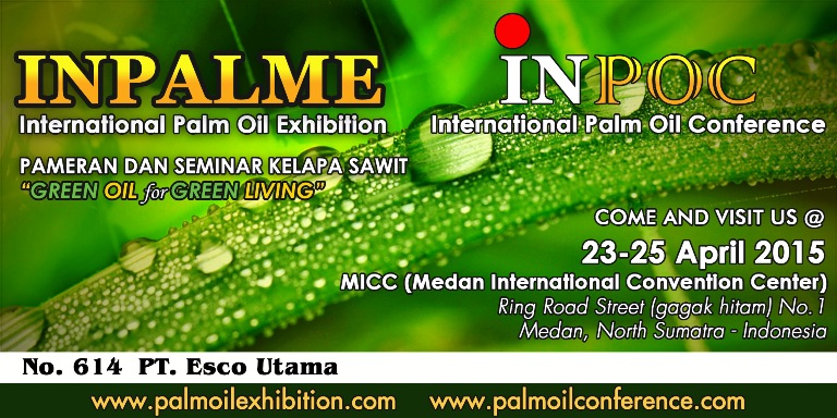 Visit us at International Palm Oil Exhibition 2015!